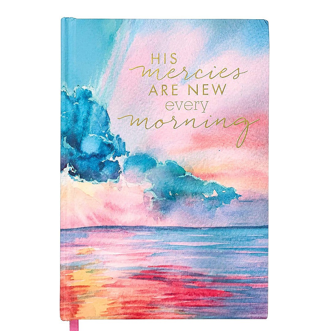 For Her. Watercolor Sunrise Journal